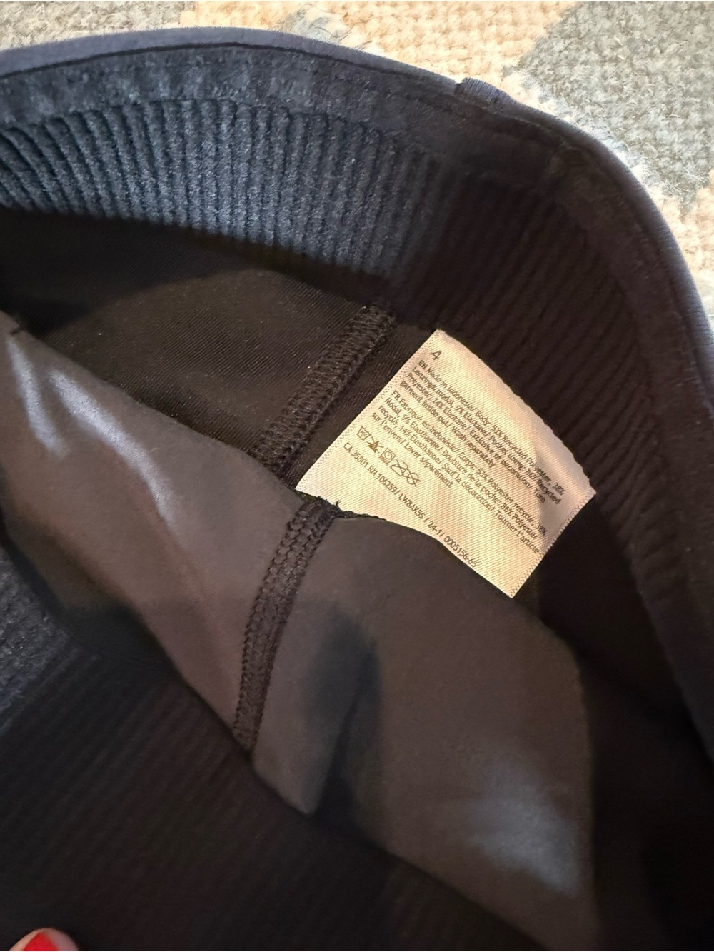 LuLuLemon Charcoal Set - Sweatshirt, Cropped Pants & Skirt - Picture 7 of 8